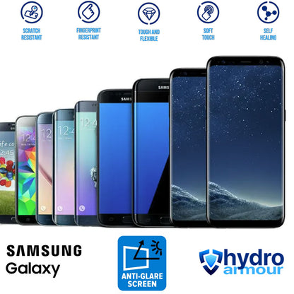 Matte Anti Glare HD Hydrogel Screen Protector for Samsung Galaxy S25 S24 S23 S22 S21 S20 FE S8 Ultra S10 S9 S8 S7 S6 S5 S4 S3 S2 S