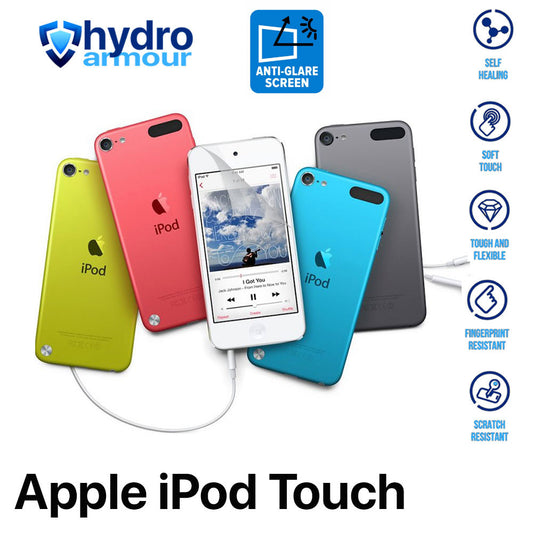 Heavy Duty Matte Anti-Glare Hydrogel Screen Protector | HD for Apple iPod Touch 7 6 5 4 3 2 1