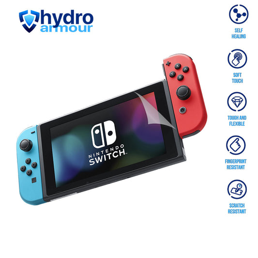 Heavy Duty Clear HD Hydrogel Screen Protector | Anti-Scratch for Nintendo Switch Lite OLED