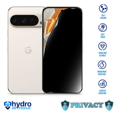 Heavy Duty Privacy Hydrogel Screen Protector HD Anti-Spy Film Google Pixel 10 9 8 7 6 5 4 3 2  XL Pro