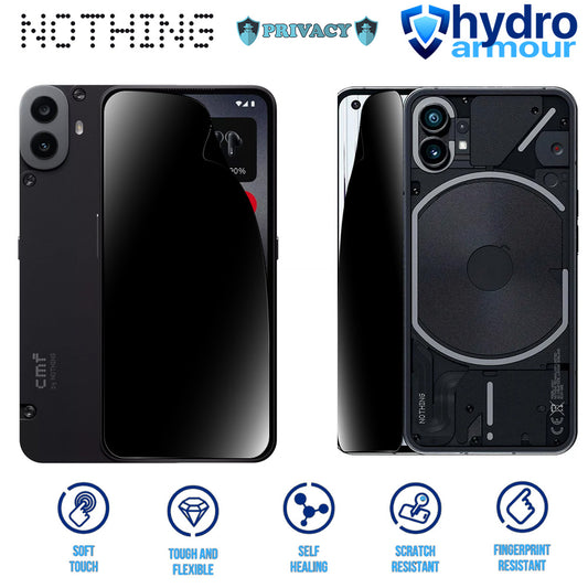 Privacy Hydrogel Screen Protector | HD Anti-Spy Film for Nothing Phone 1 2 2a 3a 3a Pro Plus CMF