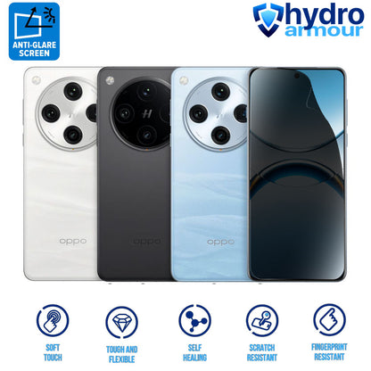 Privacy Matte HD Anti-Glare Hydrogel Screen Protector | Anti-Spy for Oppo Find X8 X3 Pro