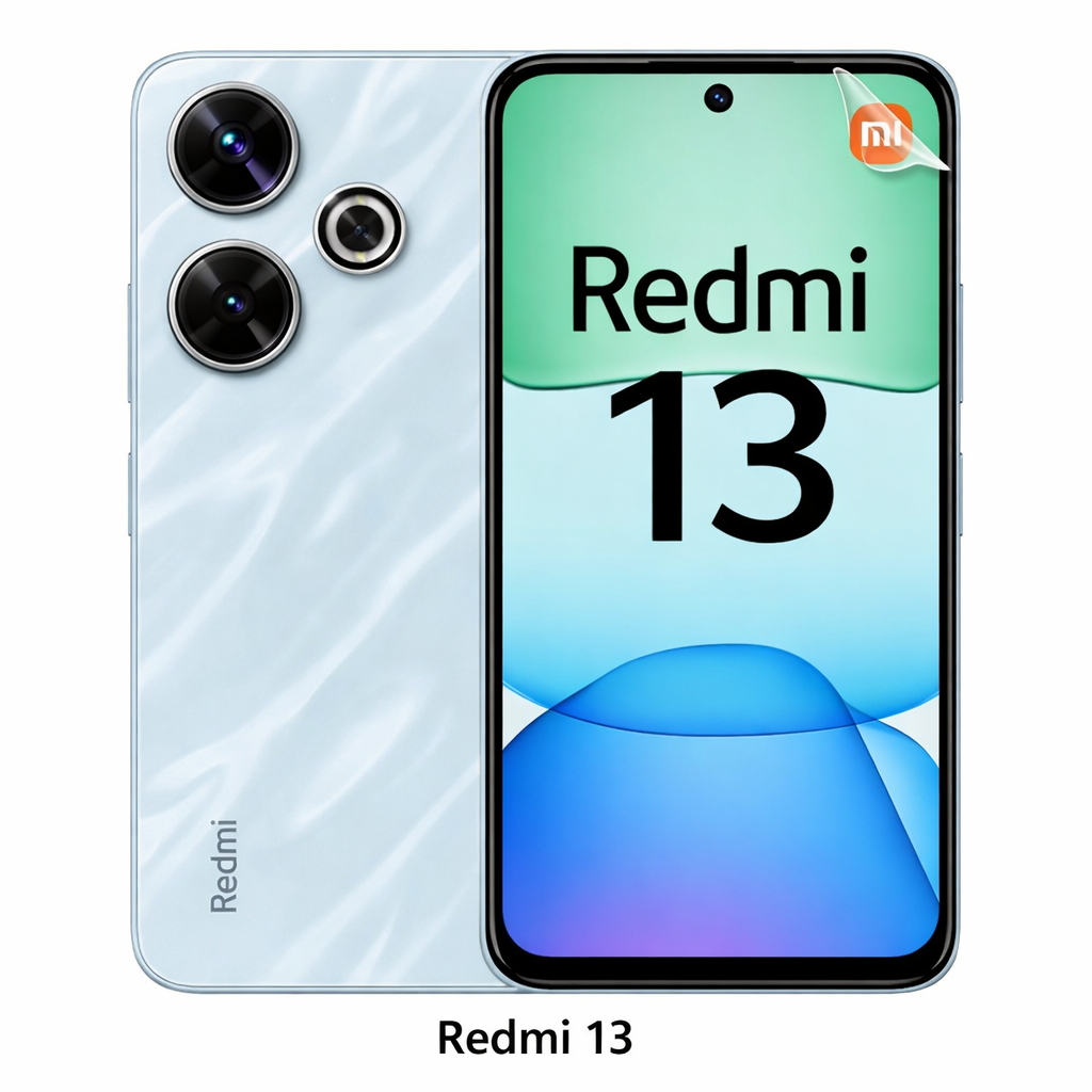 Redmi 15 15C 14C 13 13X 13C 12 HD Clear Hydrogel Film Screen Protector Self-Healing Anti-Scratch