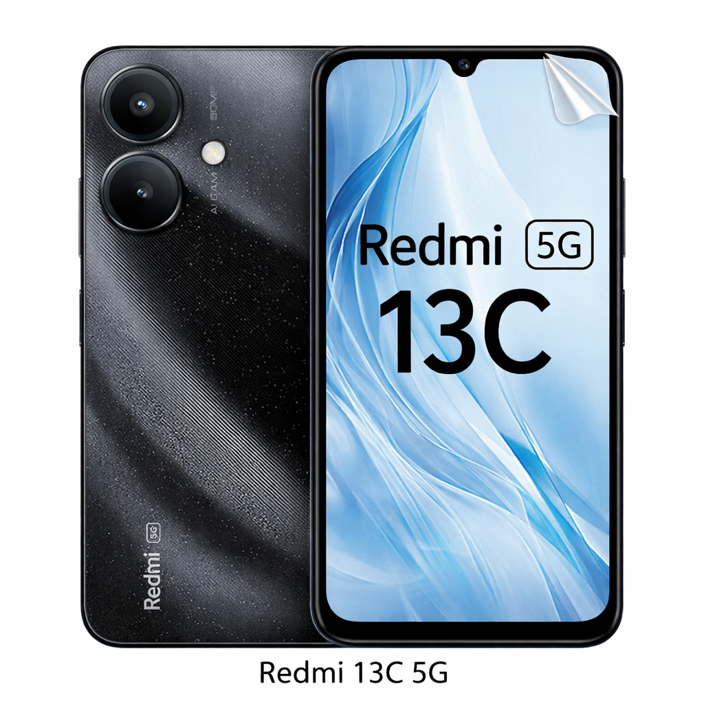 Redmi 15 15C 14C 13 13X 13C 12 HD Clear Hydrogel Film Screen Protector Self-Healing Anti-Scratch