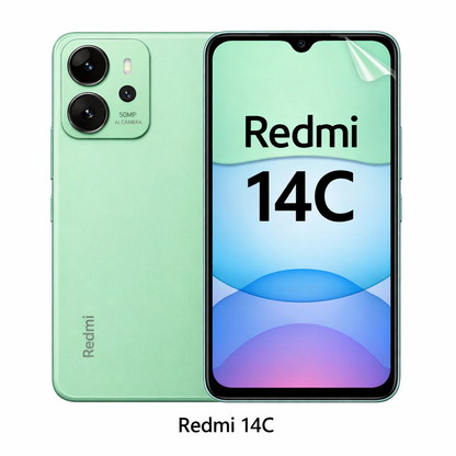 Redmi 15 15C 14C 13 13X 13C 12 HD Clear Hydrogel Film Screen Protector Self-Healing Anti-Scratch