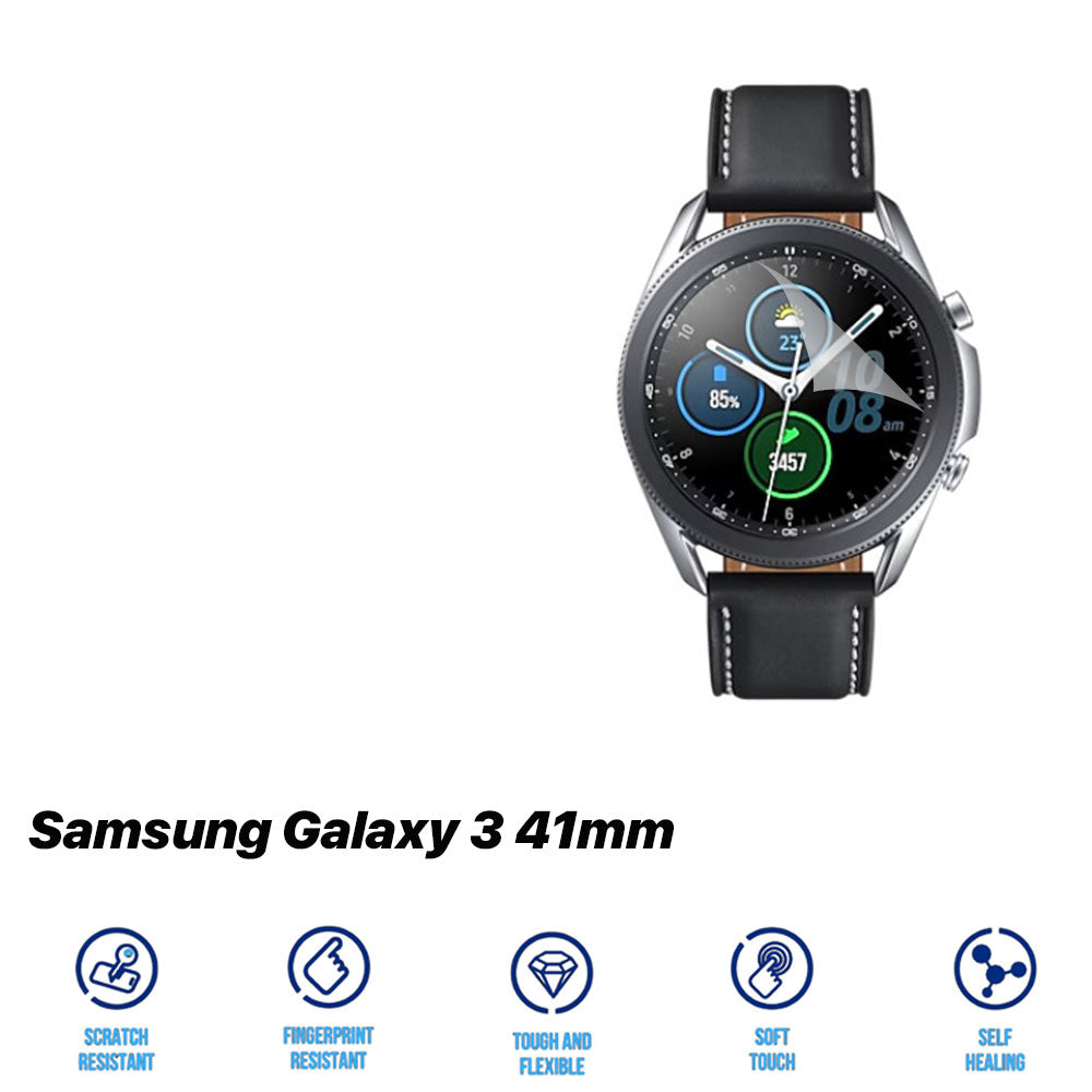 3 Pack High Definition Clear Hydrogel Screen Protector for Samsung Galaxy Watch 4 5 6 7 Ultra