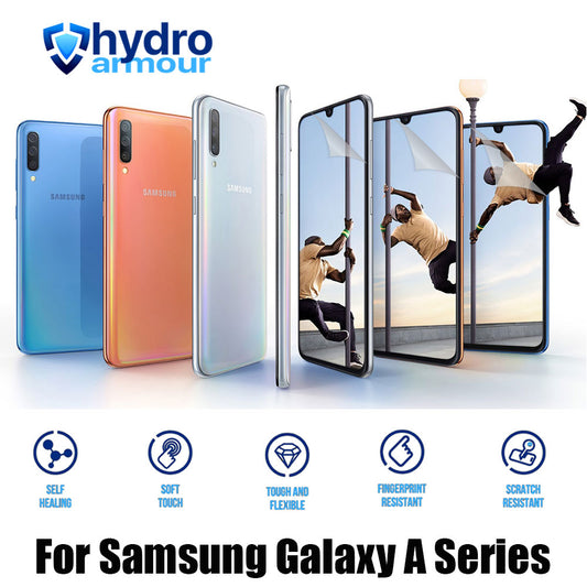 Heavy Duty Clear HD Hydrogel Screen Protector | Anti-Scratch for Samsung Galaxy A56 A55 A35 A25 A15 A05