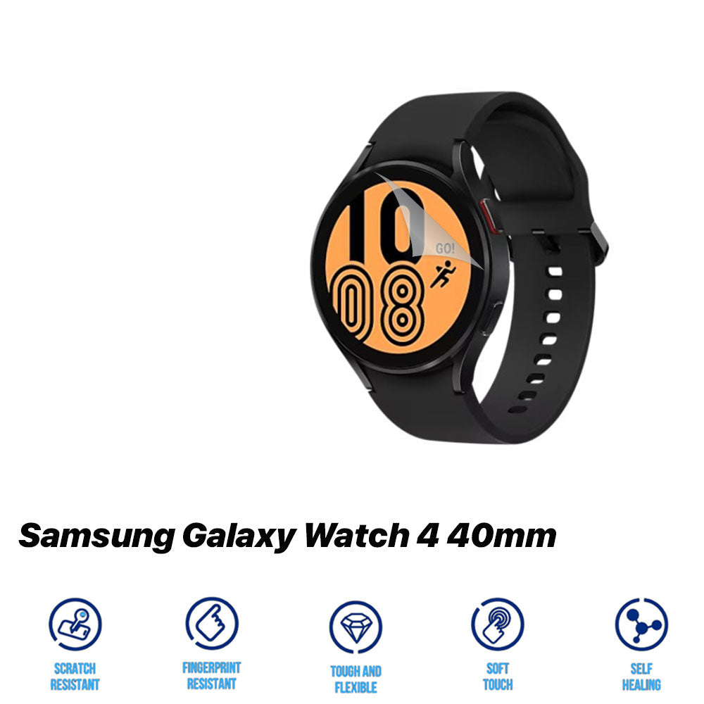 3 Pack High Definition Clear Hydrogel Screen Protector for Samsung Galaxy Watch 4 5 6 7 Ultra