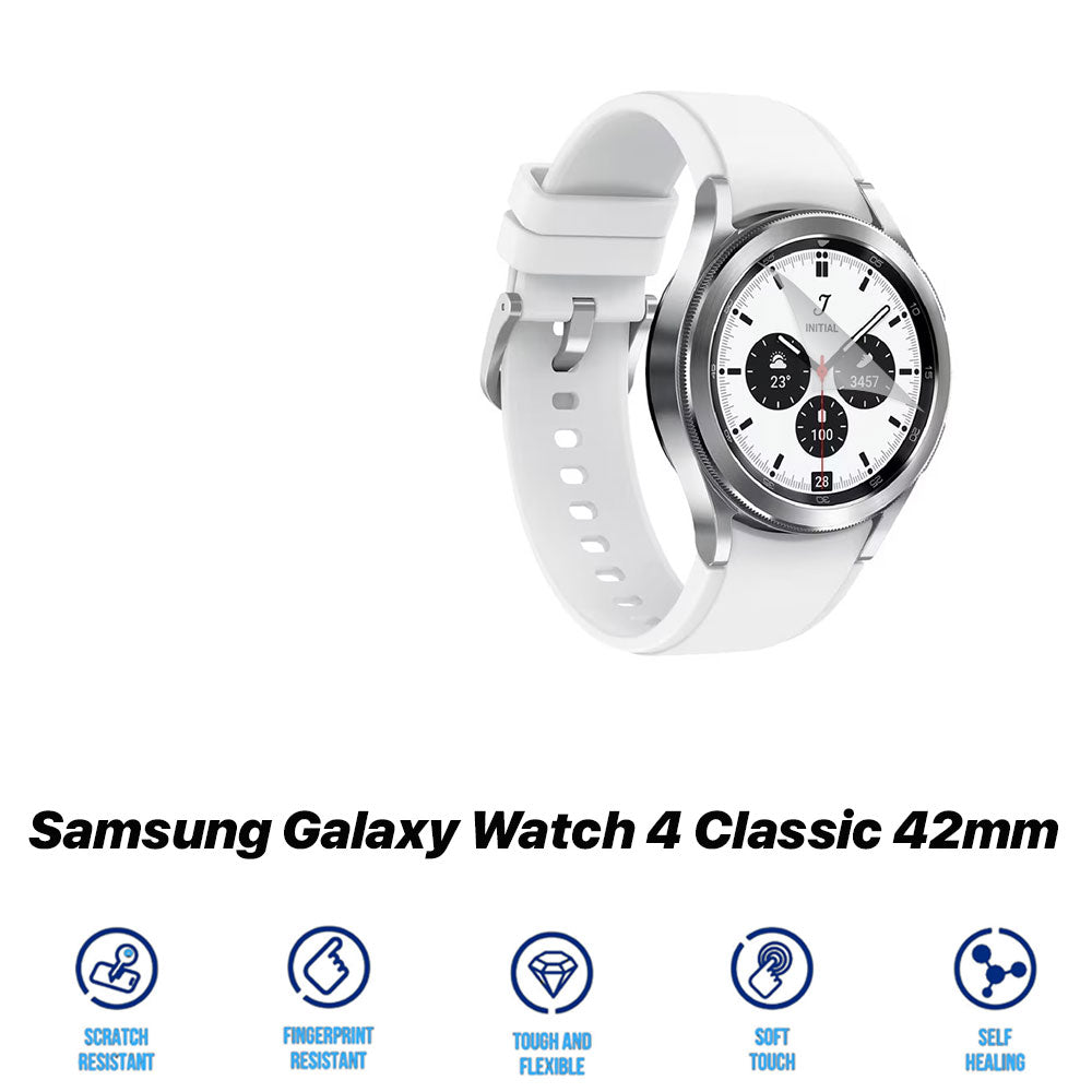 3 Pack High Definition Clear Hydrogel Screen Protector for Samsung Galaxy Watch 4 5 6 7 Ultra