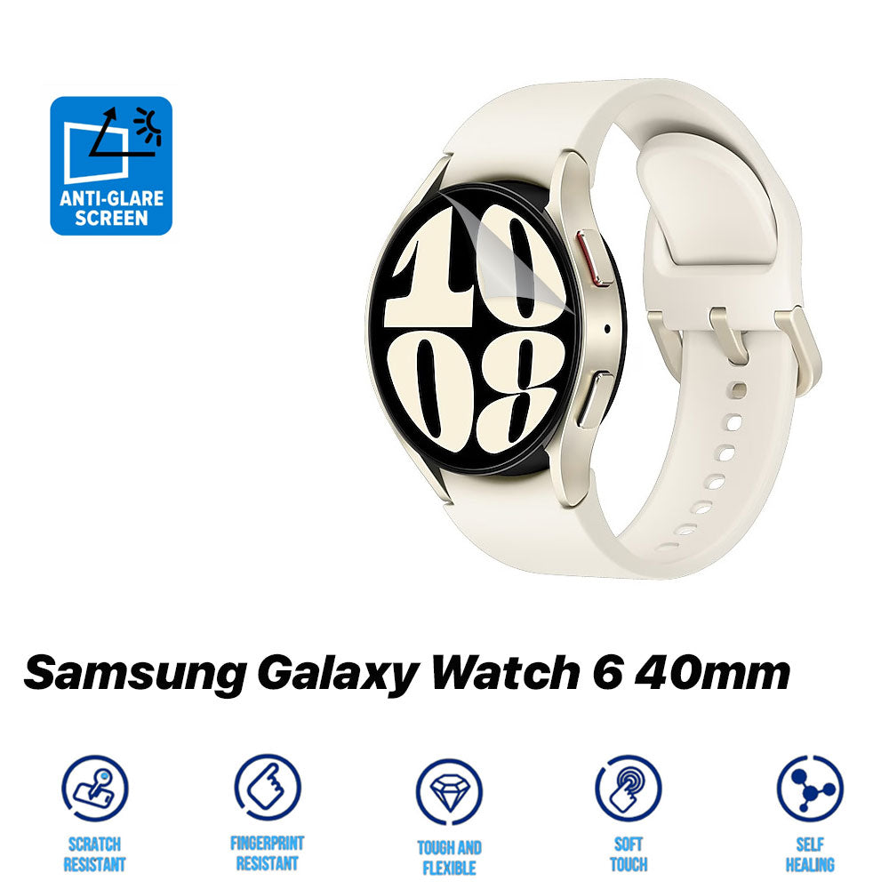 3 Pack Matte Anti Glare Hydrogel Screen Protector for Samsung Galaxy Watch 4 5 6 7 Ultra