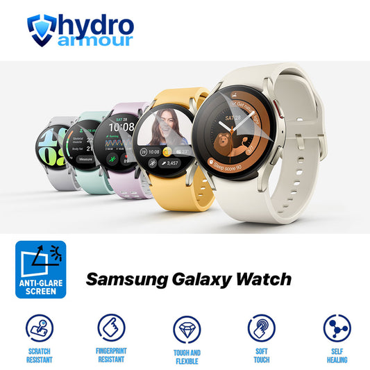 3 Pack Matte Anti Glare Hydrogel Screen Protector for Samsung Galaxy Watch 4 5 6 7 Ultra