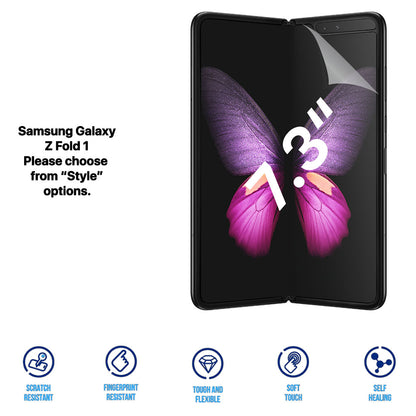 Heavy Duty Clear HD Hydrogel Screen Protector | Anti-Scratch for Samsung Galaxy Z Fold 6 5 4 3 2