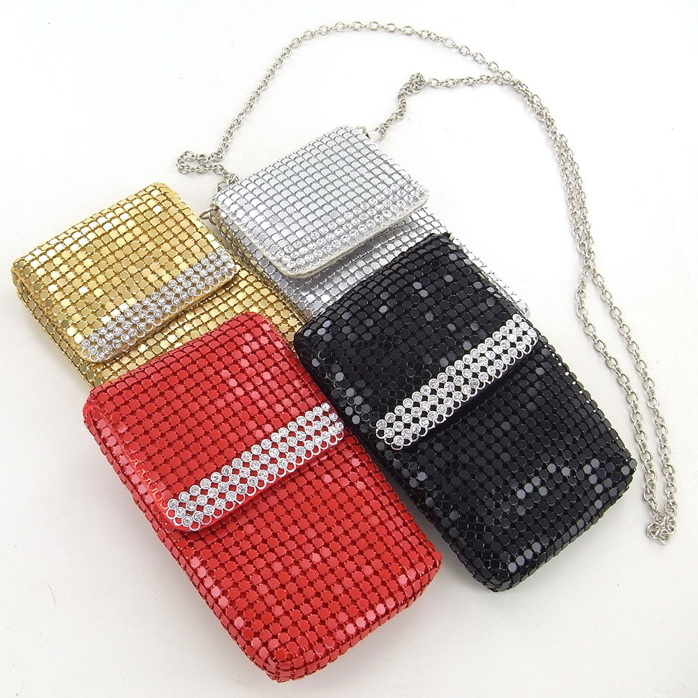 Crystal Case Hand Bag Sleeve Cover for iPhone Galaxy Apple Samsung Universal