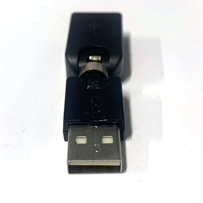 360 degree USB Type A Female to USB Type A Male Converter Adapter