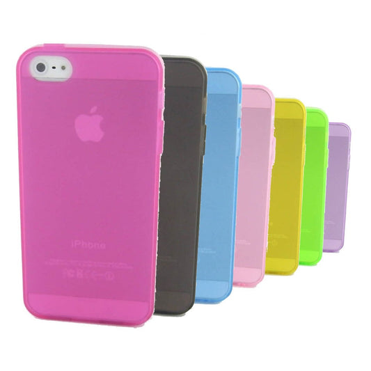 Matt Soft Light weight TPU Case Cover for Apple iPhone 5 5S SE