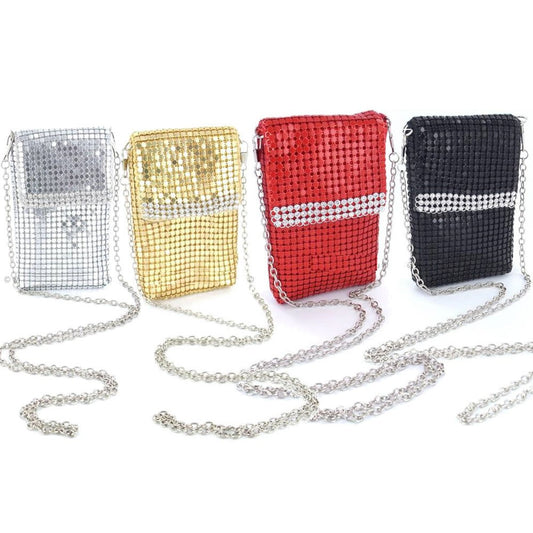 Crystal Case Hand Bag Sleeve Cover for iPhone Galaxy Apple Samsung Universal