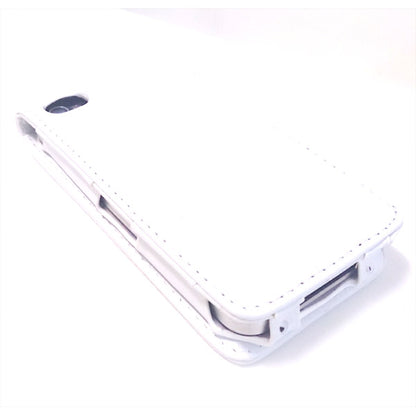 White Pink Faux Leather Case for Apple iPhone 4 4S