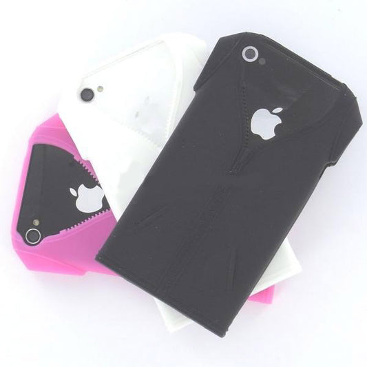 Soft Rubber Case Fashion Jacket for the Apple iPhone 4 4S