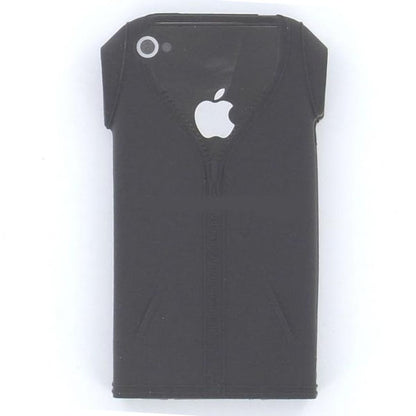 Soft Rubber Case Fashion Jacket for the Apple iPhone 4 4S