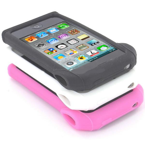 Soft Rubber Case Fashion Jacket for the Apple iPhone 4 4S
