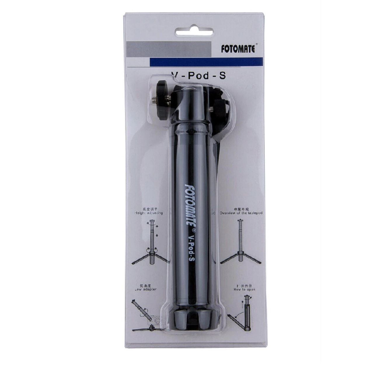 Fotomate V Pod S Tripod Heavy Duty for Camera Compact and DSLR