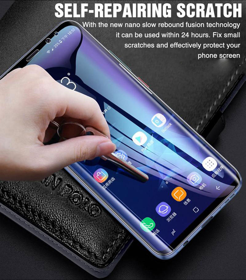 High Quality Hydrogel Clear Screen Protector For Samsung Galaxy S24 S23 S22 S21 S20 S8 Z Ultra S10 S9 Note 20