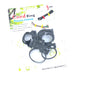6pcs Cable Clips Tidy Cord Lead Organiser USB Charger Holder Drop
