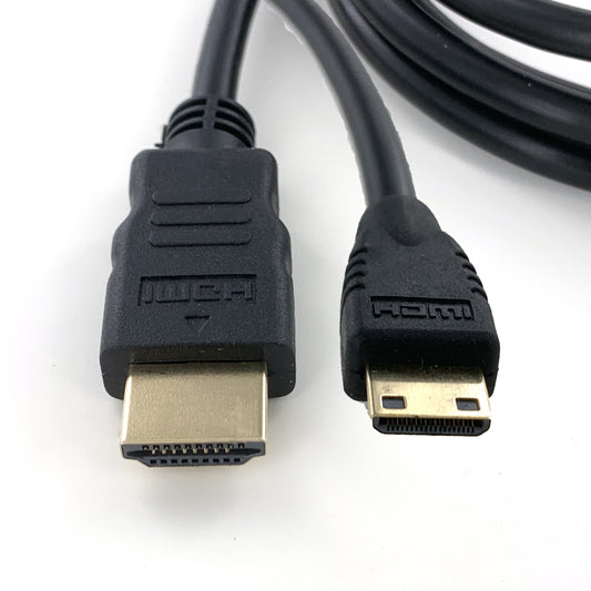 Mini HDMI to HDMI Cable V1.4 3D with Ethernet HD 1080p Tablet Smart Phone 1.5m 3m