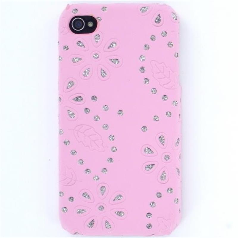 Luxury Bling Leather Diamond Crystal Case for the Apple iPhone 4 4S