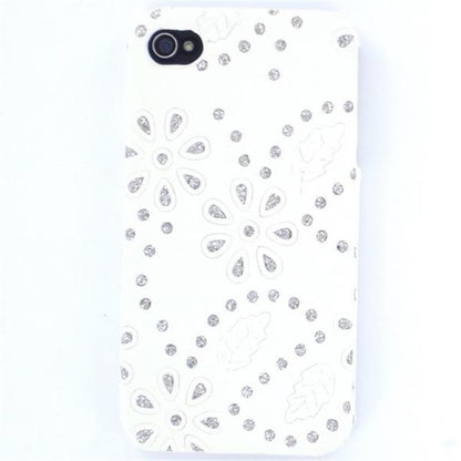 Luxury Bling Leather Diamond Crystal Case for the Apple iPhone 4 4S