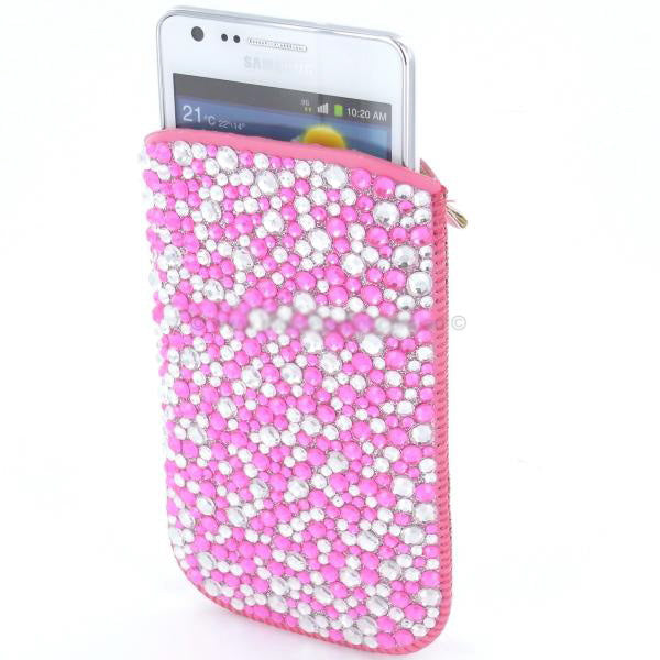 Crystal Case Bag Sleeve Cover for iPhone Galaxy Apple Samsung Universal