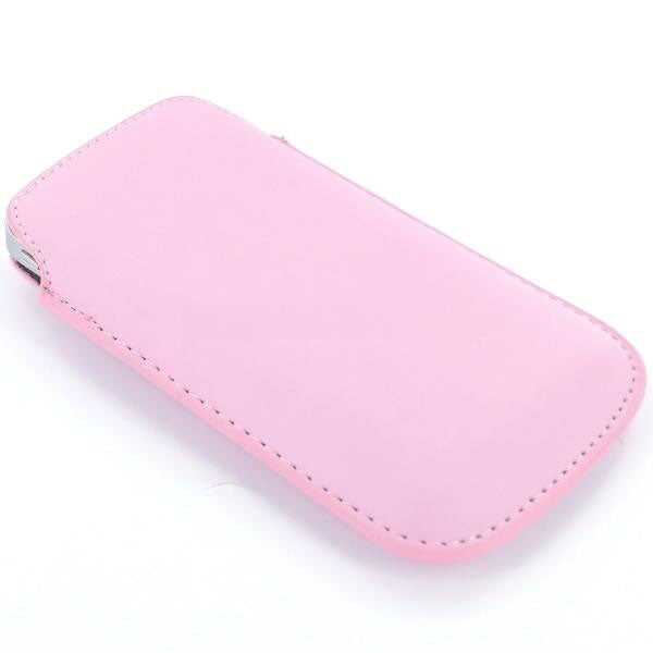 Pink Leather Case Bag Sleeve Cover for Apple iPhone 4 4S