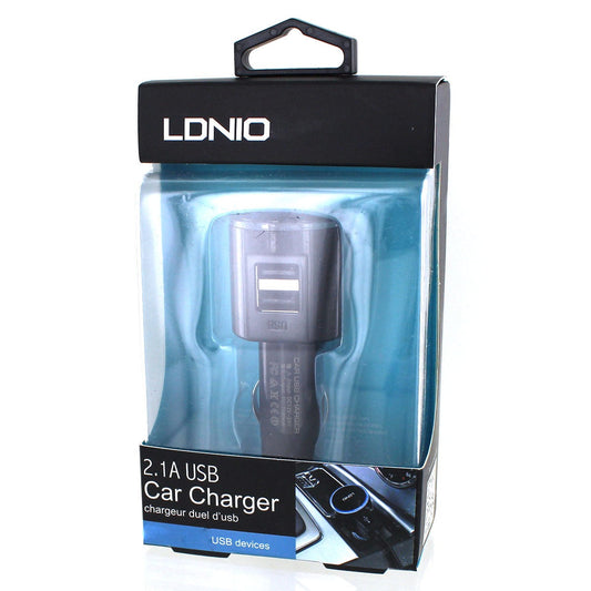 2.1A Dual USB Port Car Truck Charger for Mobile Phone
