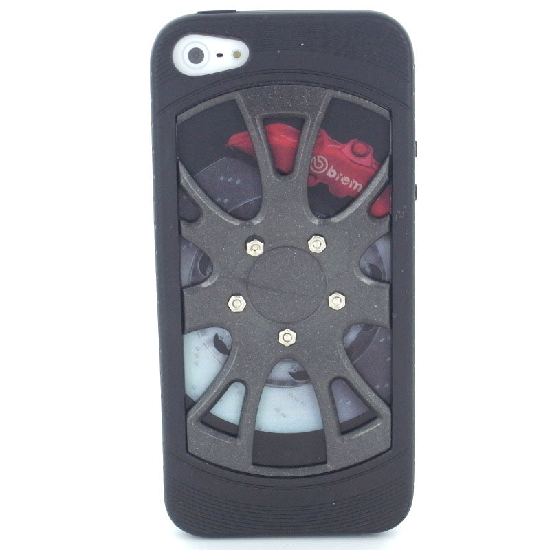 Heavy Duty Allow Wheel Case for Apple iPhone 5 5S SE BBS Ferrari BMW AMG Mercedes Benz