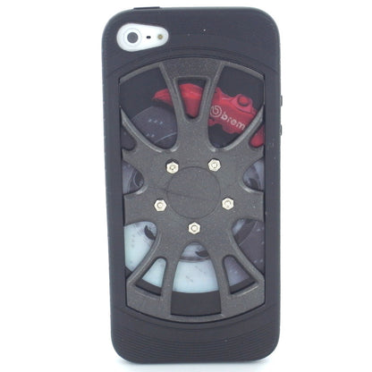 Heavy Duty Allow Wheel Case for Apple iPhone 5 5S SE BBS Ferrari BMW AMG Mercedes Benz