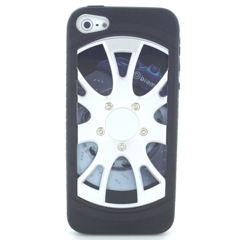 Heavy Duty Allow Wheel Case for Apple iPhone 5 5S SE BBS Ferrari BMW AMG Mercedes Benz