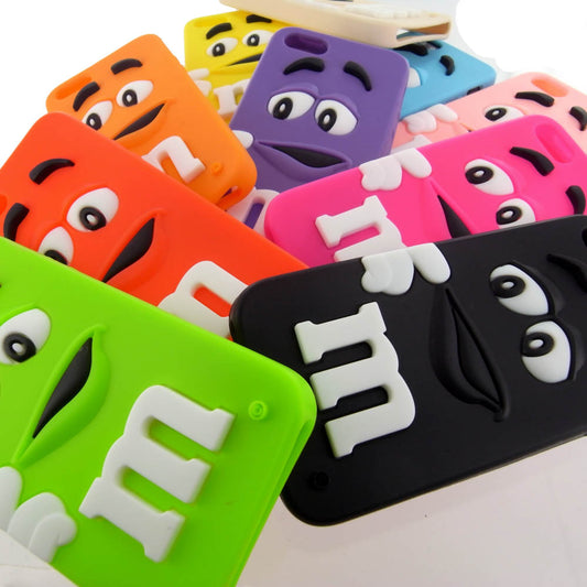 Soft Silicone Scented M&M Case for the Apple iPhone 6 Plus 6S Plus