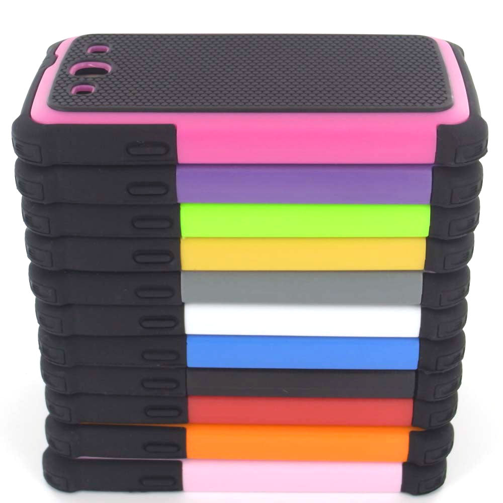 Heavy Duty Shock Wave Case Tradie Tough for Samsung Galaxy S3 S4 S5 Note 3 4