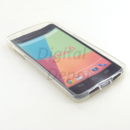 Clear Frosted Nexus 5 TPU Case Cover LG D820 D821