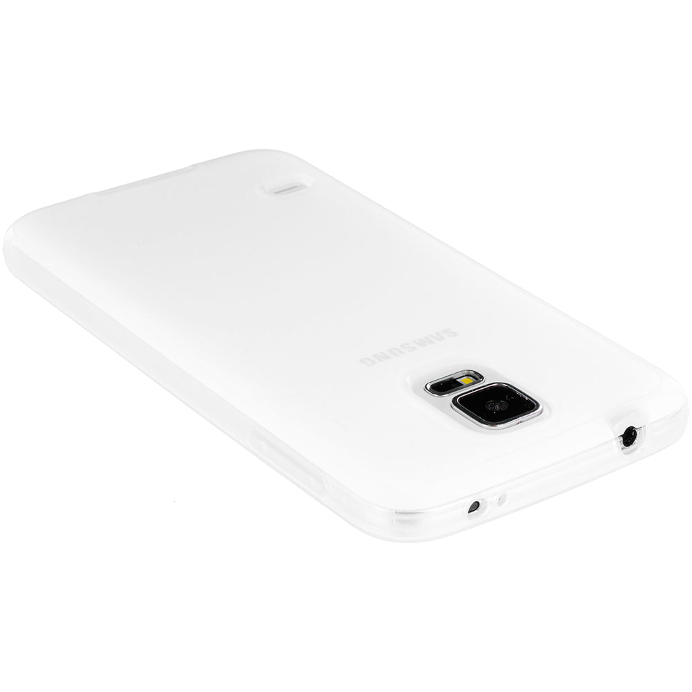 Clear Matt Case Cover for Samsung Galaxy S4 S5