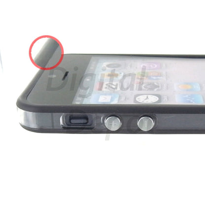 Hard Bumper Clear Case Cover for the Apple iPhone 5 5S SE