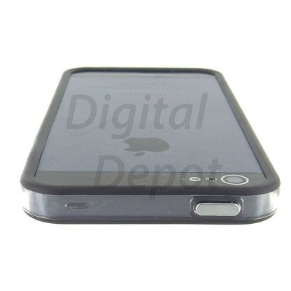 Hard Bumper Clear Case Cover for the Apple iPhone 5 5S SE